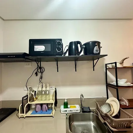 Elegant Studio Unit With Kitchen, Afterwork Staycation 7Pm Checkin
