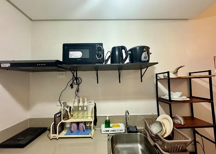 Elegant Unit With Kitchen, Afterwork Staycation 7pm Checkin Aparthotel *